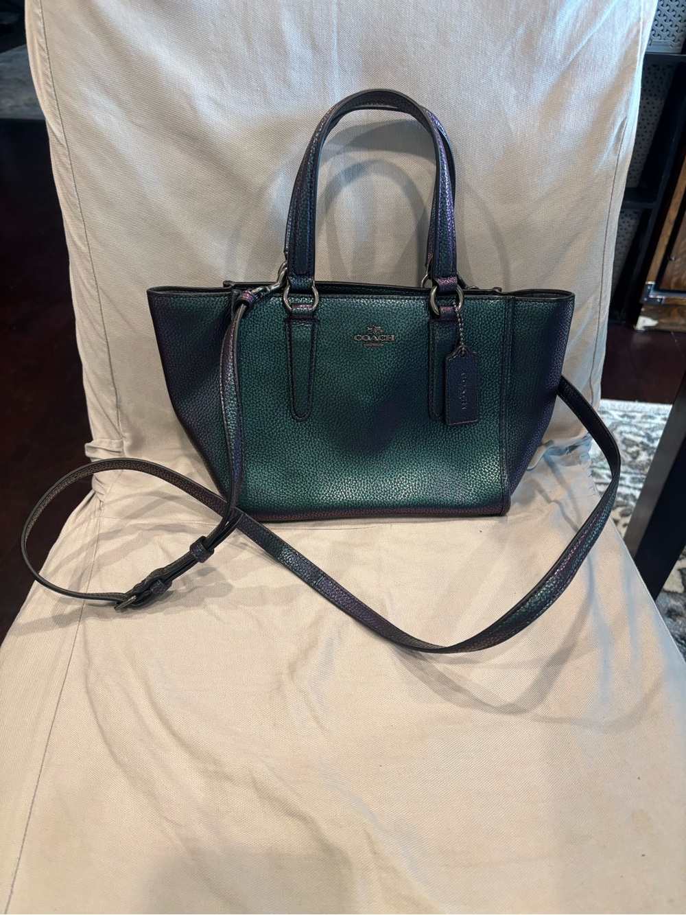 Coach holographic crossbody - Picture 2 of 5